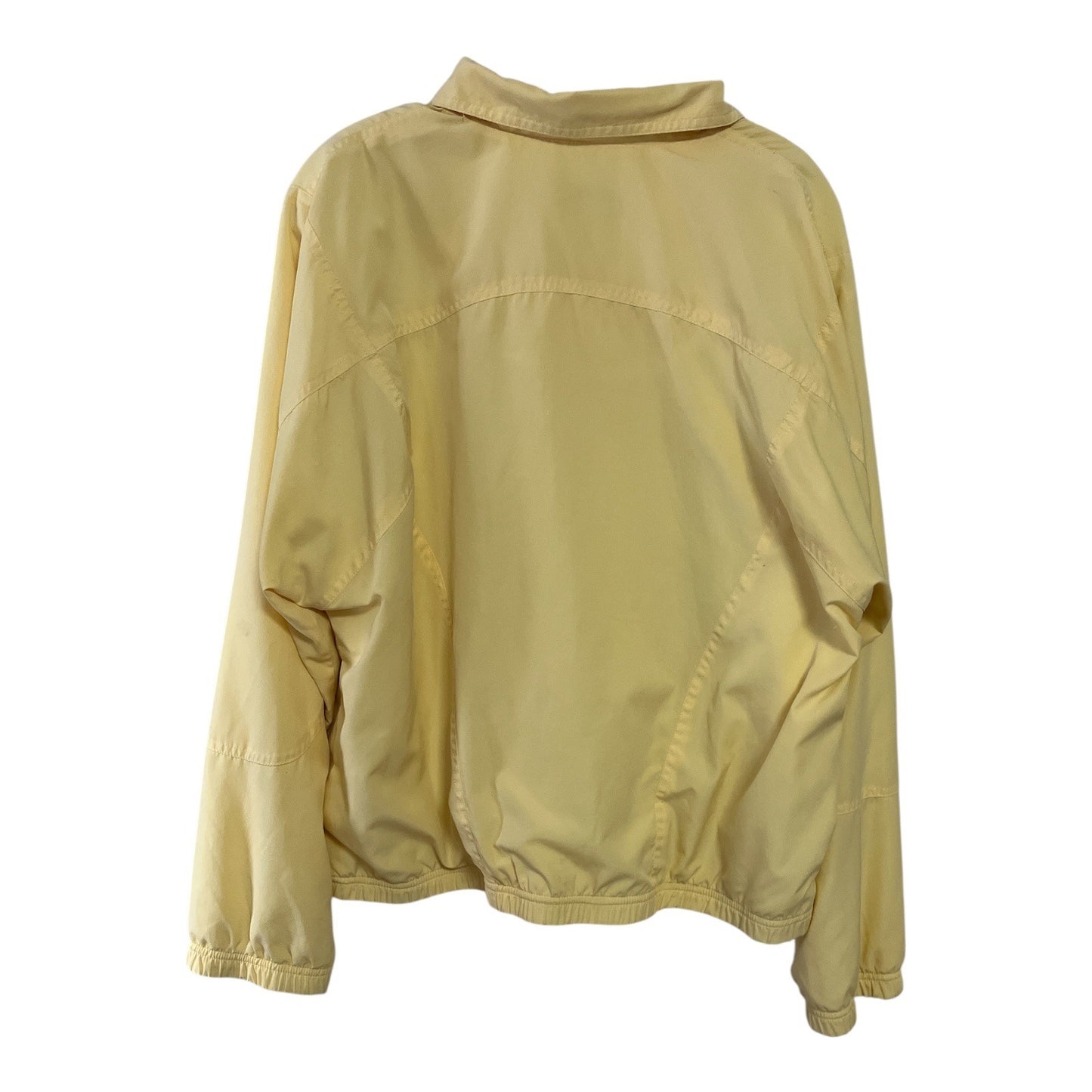 Vintage Koret Sport Women’s Yellow Zip-Up Windbreaker Jacket XL