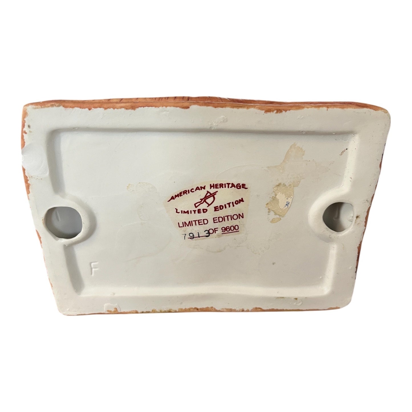 Vintage American Heritage Limited Edition Native Chief Figurine 791 of 9600