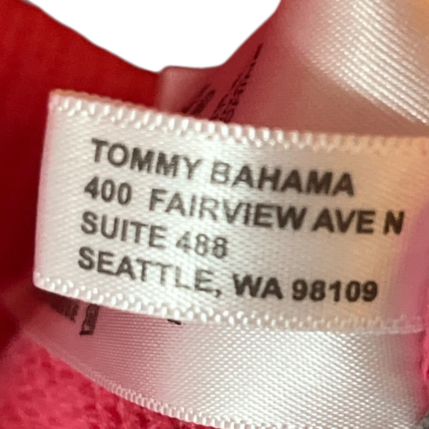 Tommy Bahama Early Y2K Pink Ribbed Knit Sweater Boatneck Long Sleeve