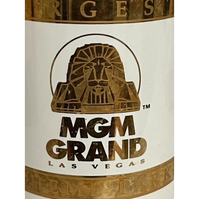 Vintage 1993 MGM Grand Las Vegas World's Largest Hotel Casino Theme Park Mug