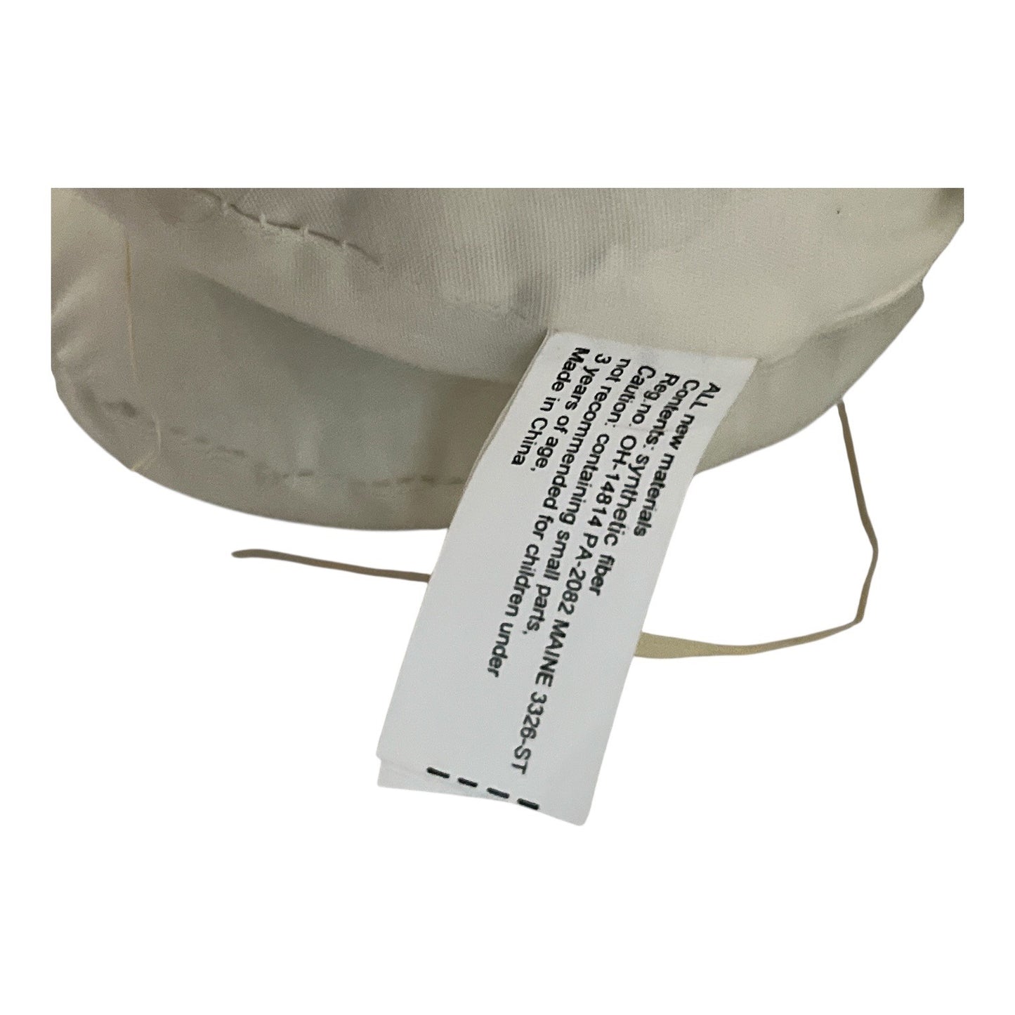 Vintage Ahco Weighted Bunny Plush 1996 Easter Rabbit Straw Collar Carrot Toy