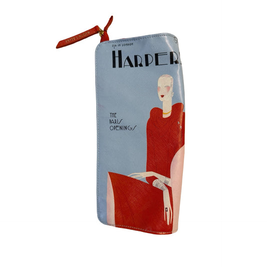 Estée Lauder Harper’s Bazaar 1929 Art Deco Wristlet Clutch Cosmetic Bag