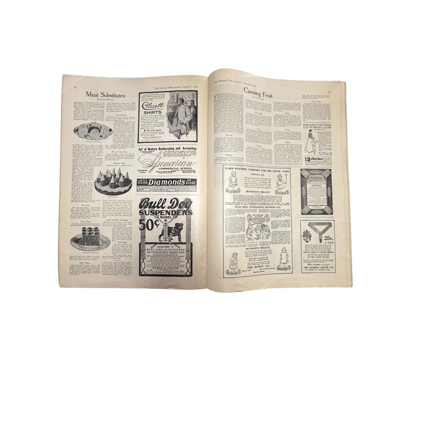 The National Home Journal September 1907 Magazine Thomas Edison Phonograph Ads Fashion