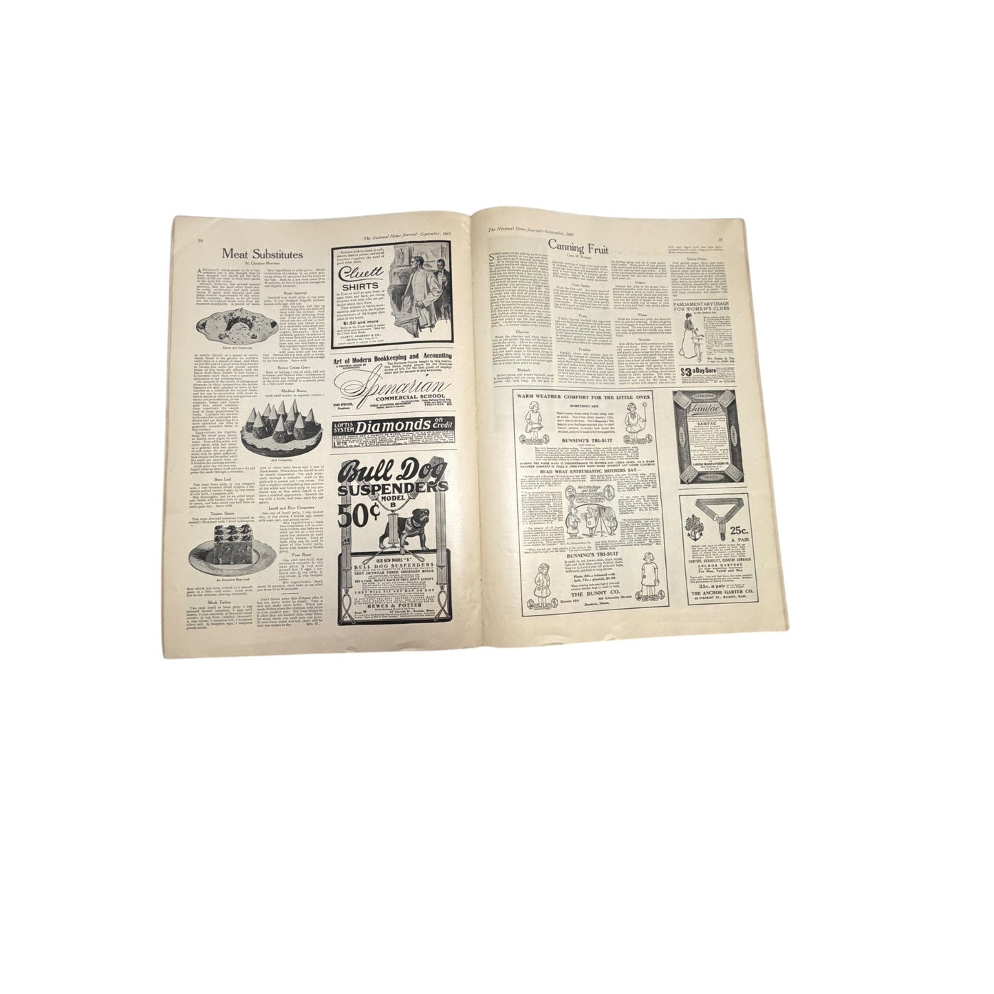 The National Home Journal September 1907 Magazine Thomas Edison Phonograph Ads Fashion