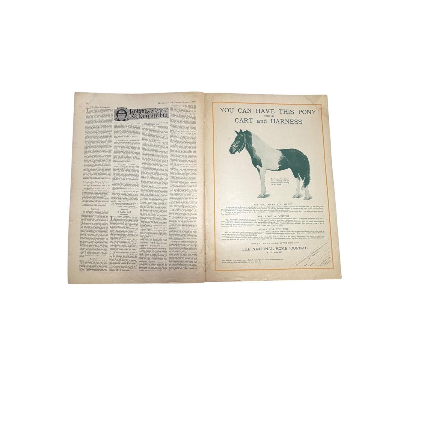 The National Home Journal September 1907 Magazine Thomas Edison Phonograph Ads Fashion