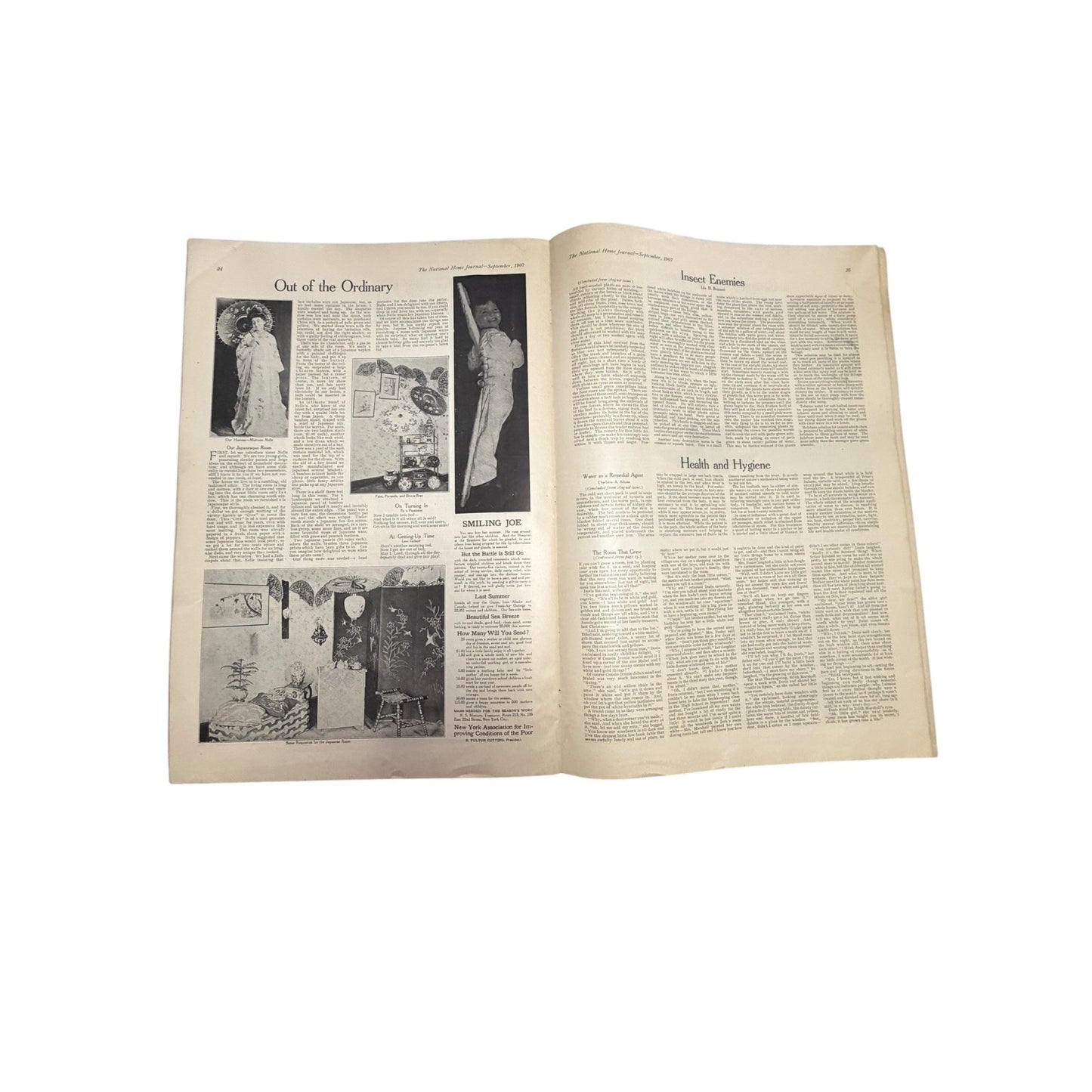 The National Home Journal September 1907 Magazine Thomas Edison Phonograph Ads Fashion