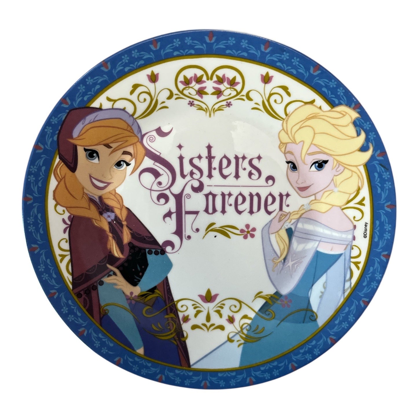 Disney Frozen “Sisters Forever” 3-Piece Ceramic Dish Set – Plate, Bowl & Mug – Jerry Leigh