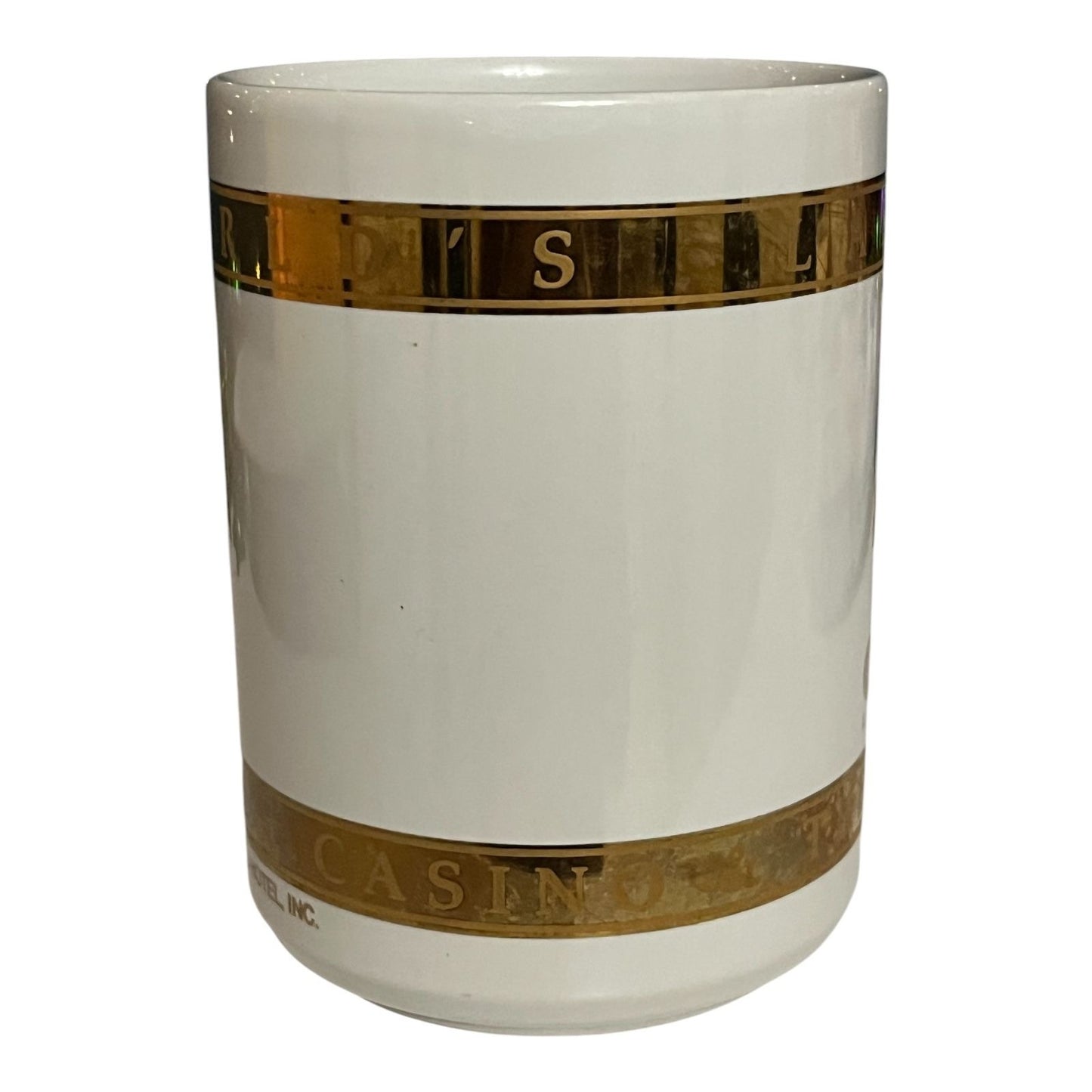 Vintage 1993 MGM Grand Hotel Las Vegas Coffee Mug – Gold Trim and Lion Logo
