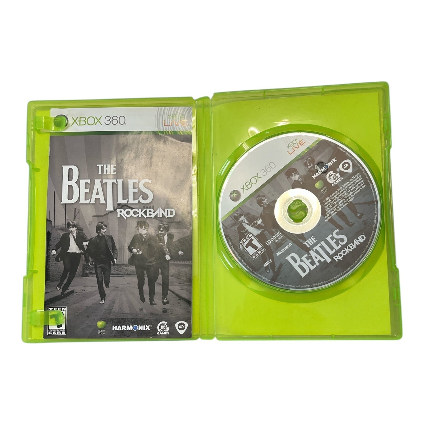 The Beatles: Rock Band Xbox 360 Music Game Complete in Case Harmonix EA