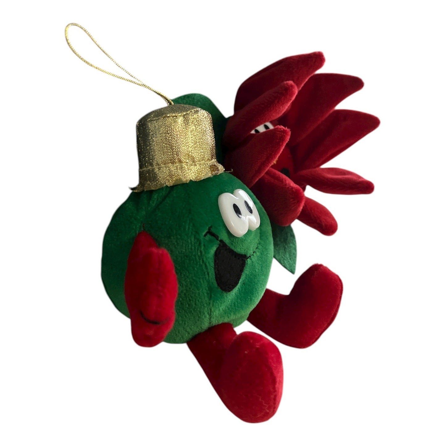 VTG Set of 2 Merry Beans Plush Ornaments – Dandee International Christmas Characters