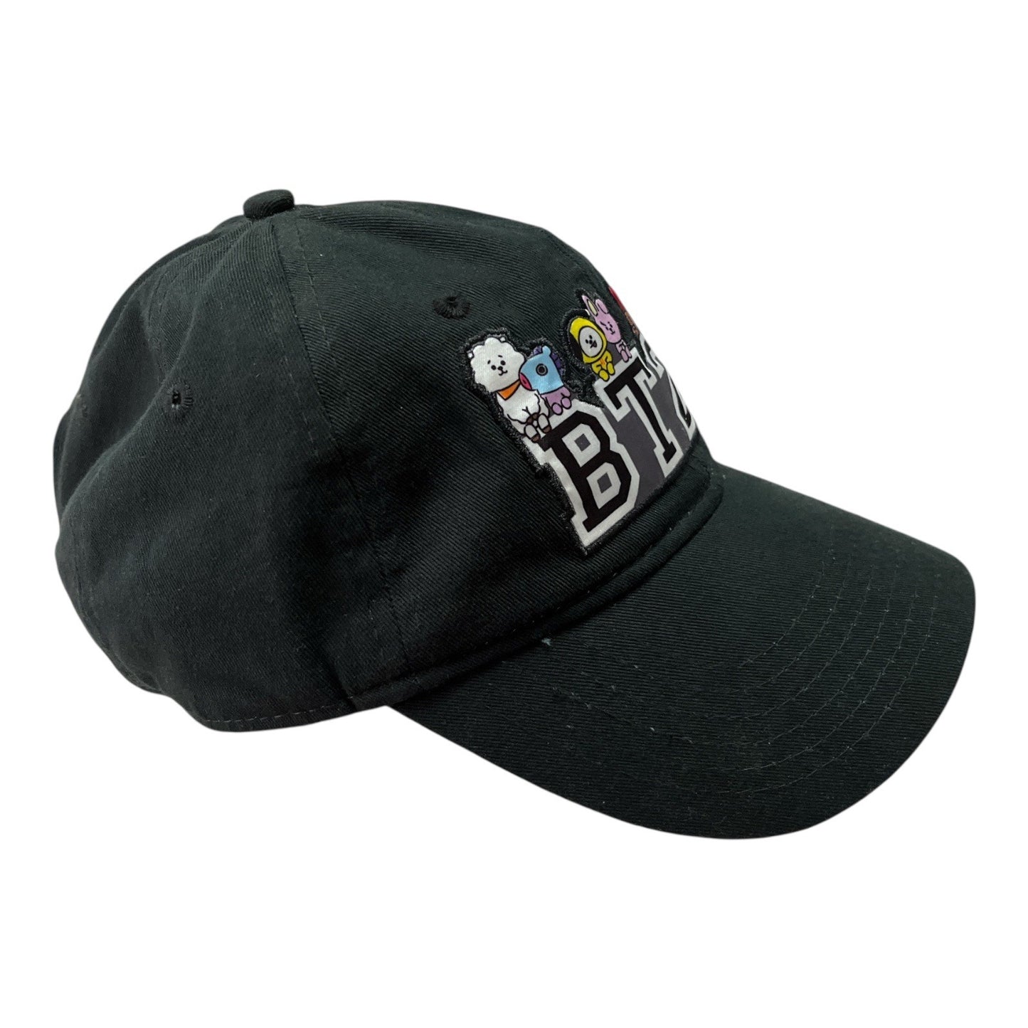 BT21 Black Baseball Cap – K-Pop Line Friends Characters