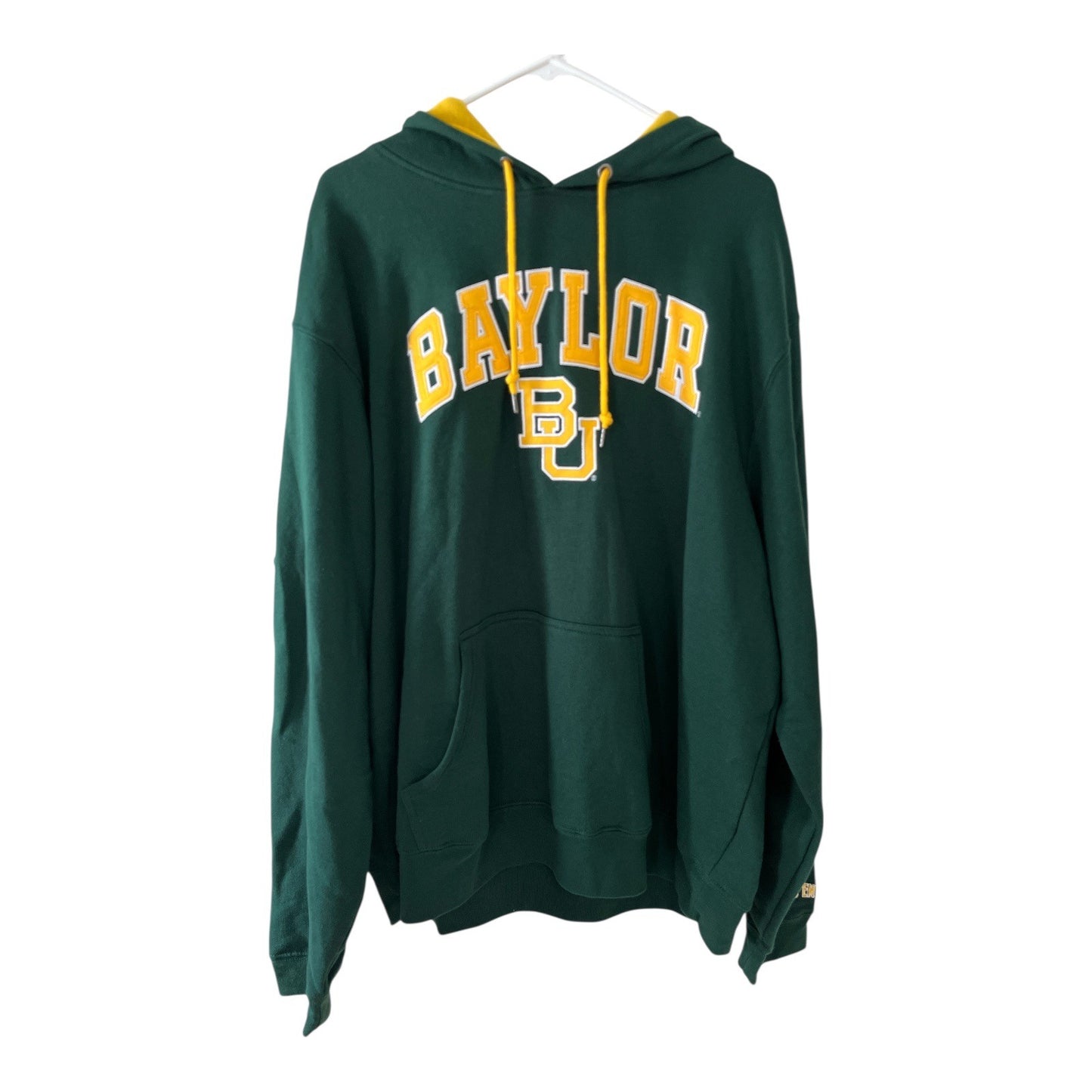 Baylor University Bears Green & Gold Hoodie Sweatshirt Men’s Size XXL – Top of the World