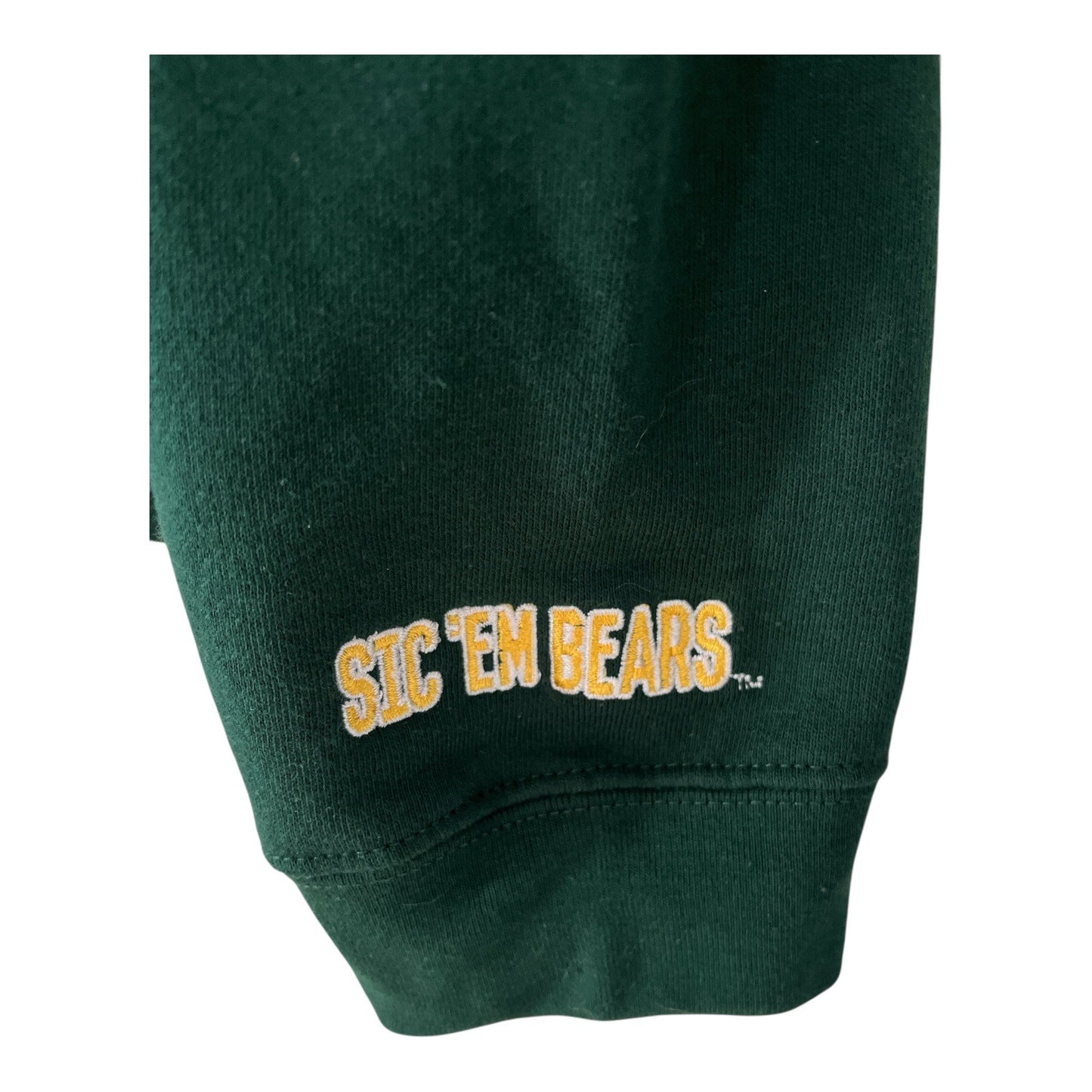 Baylor University Bears Green & Gold Hoodie Sweatshirt Men’s Size XXL – Top of the World
