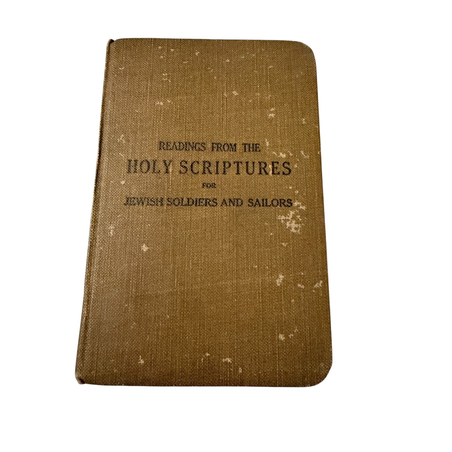 Vintage Readings From the Holy Scriptures for Army & Soldiers and Sailors Pocket Bible Hardcover Military Religious Book