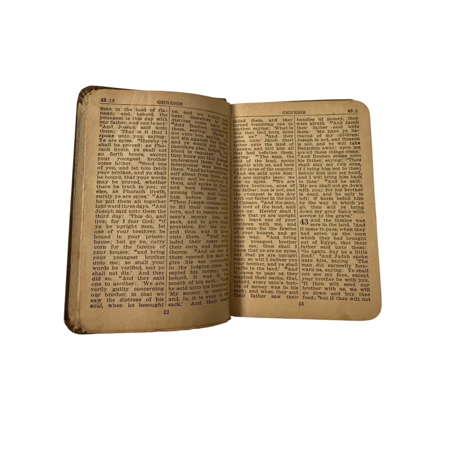 Vintage Readings From the Holy Scriptures for Army & Soldiers and Sailors Pocket Bible Hardcover Military Religious Book