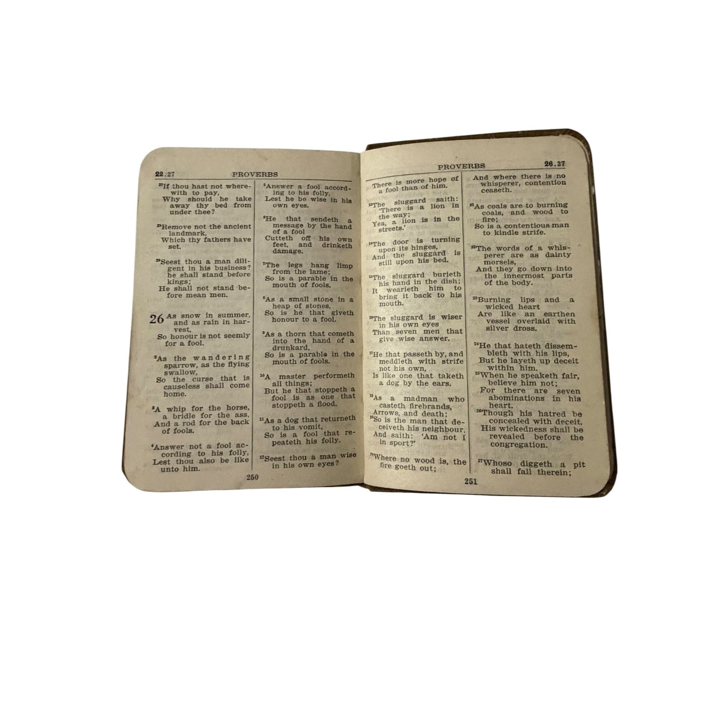 Vintage Readings From the Holy Scriptures for Army & Soldiers and Sailors Pocket Bible Hardcover Military Religious Book