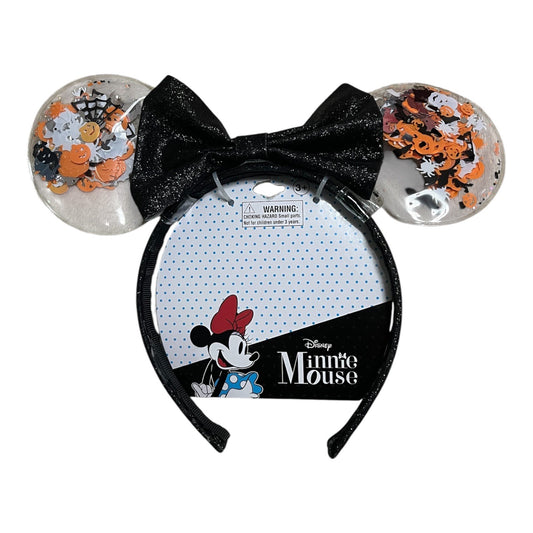 Disney Minnie Mouse Halloween Sequin Confetti Ears Headband –  NWT
