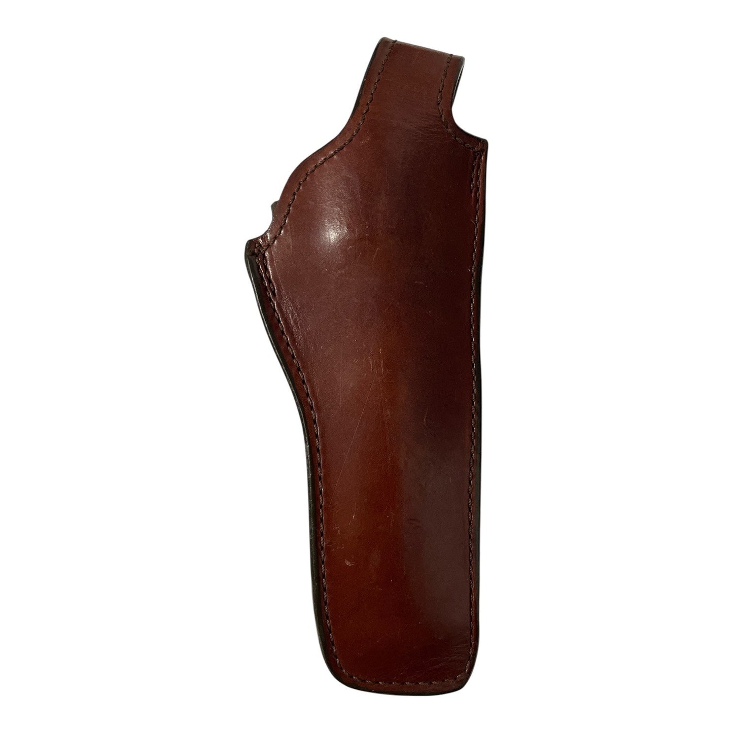 Gould &amp; Goodrich 704 96 Leather Holster Belt Slide Brown Vintage