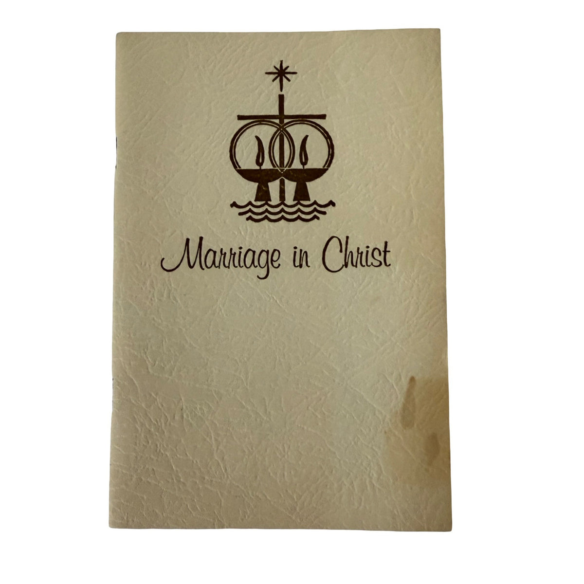 Vintage 1970 Marriage in Christ Catholic Wedding Nuptial Mass Liturgical Press