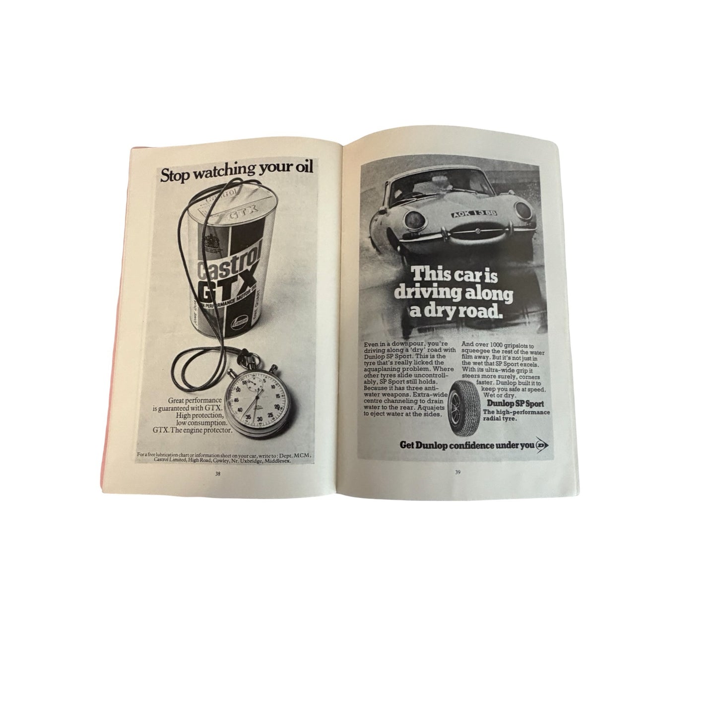 1969 Silverstone Martini International Official Programme Aston Martin Owners Club Racing