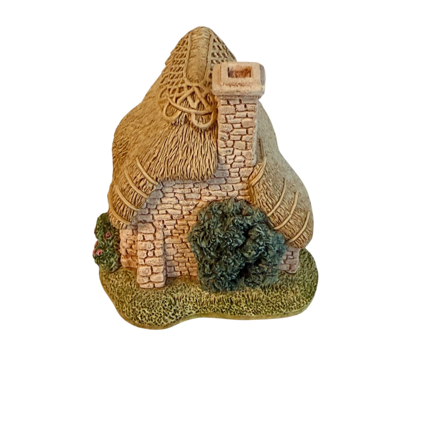 Vintage 1995 Lilliput Lane Button Down Thatched Cottage Figurine England