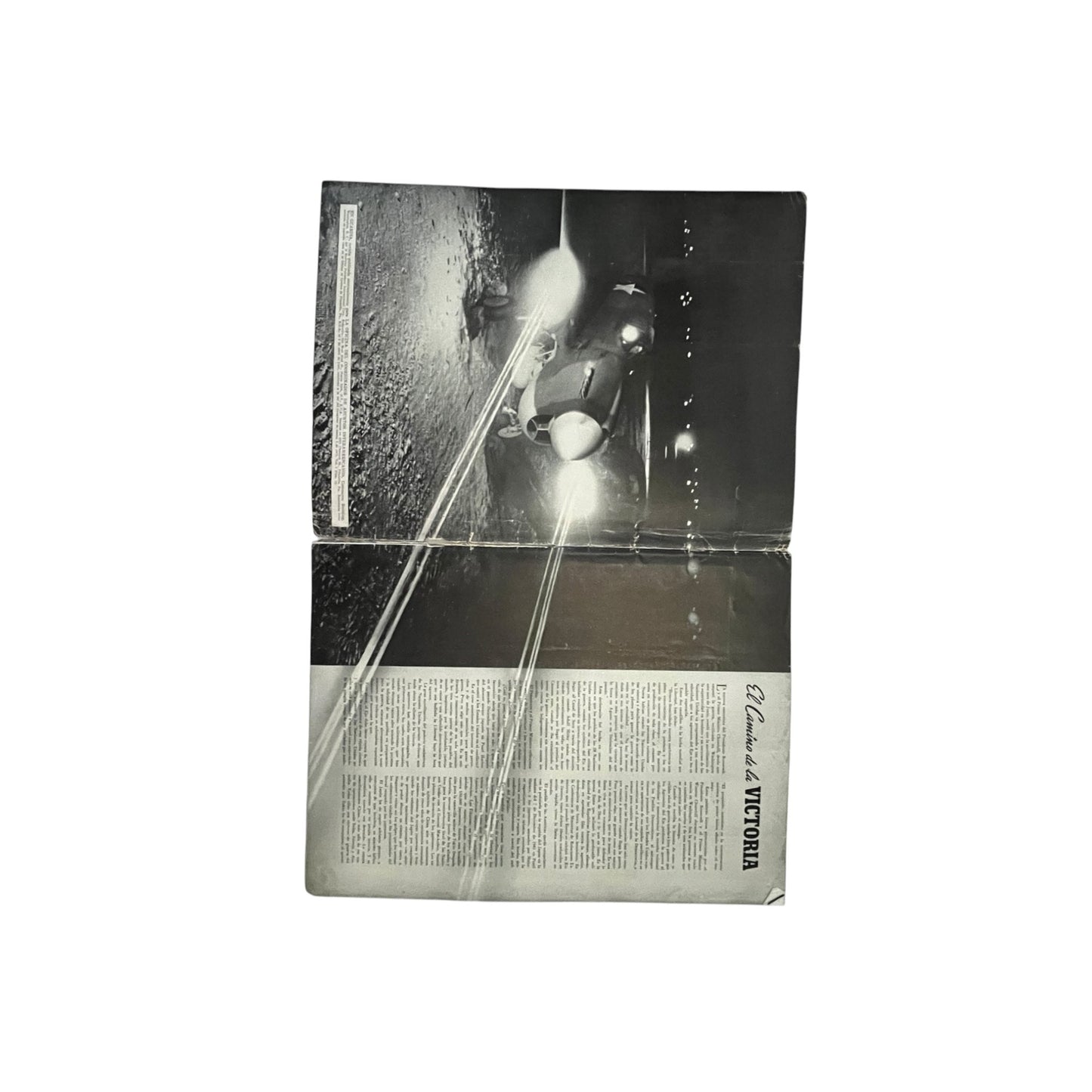 Vintage En Guardia Magazine Año 1 No 11 Spanish WWII Era Military Publication w Insert