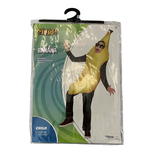 Spirit Halloween Banana Costume – Child Size, Foam Pullover