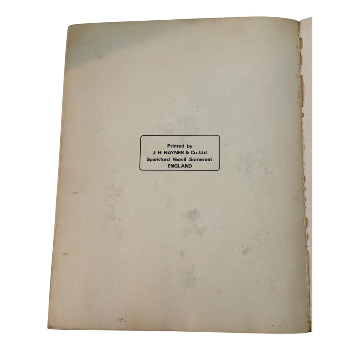 1977 Haynes MG Midget Austin Healey Sprite 1958-1977 Workshop Repair Manual