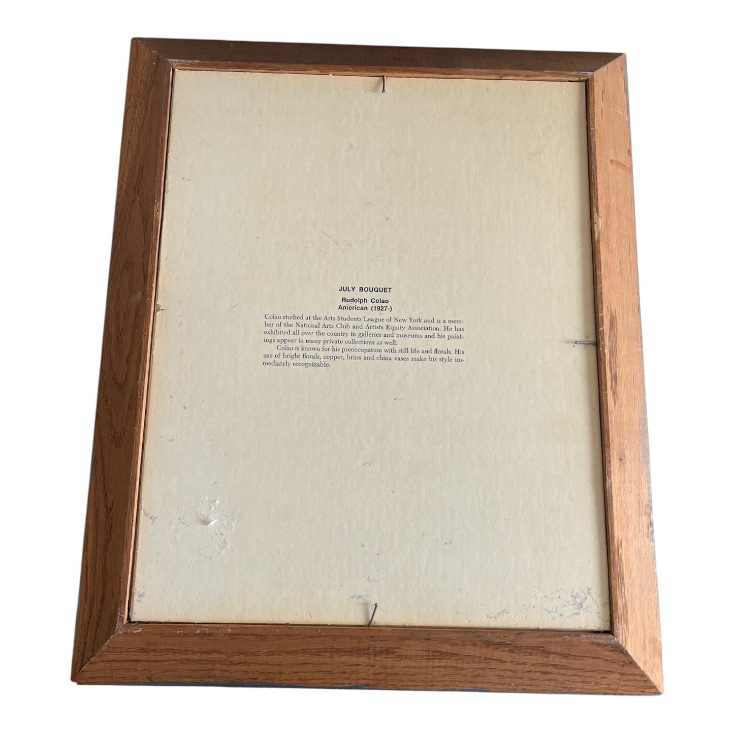 Vintage Gary R. Lucy Missouri’s Trilogy Framed Bird Print Rustic Wood Frame Wall Art 17x14