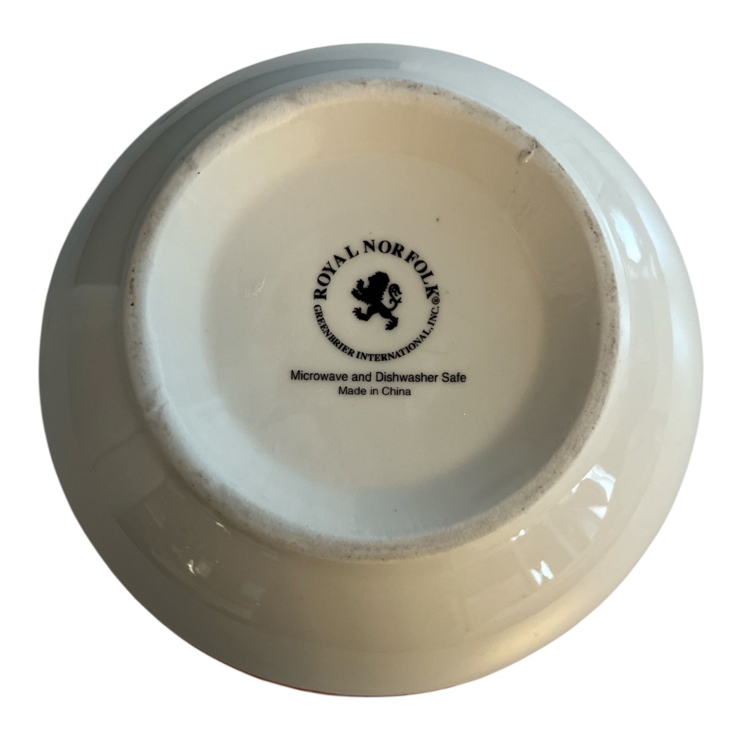 Royal Norfolk Autumn Leaves Bowl – 6” Ceramic Fall Harvest Acorns Leaf Design