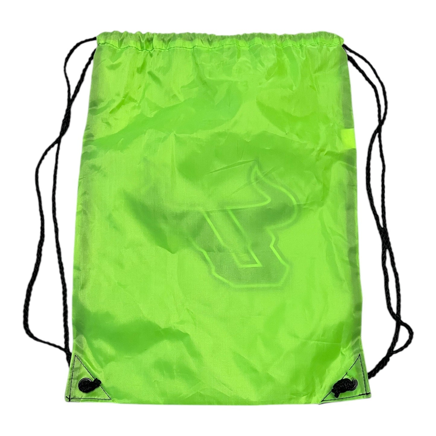 USF Bulls Drawstring Gym Sack – Neon Green Cinch Bag (2014)