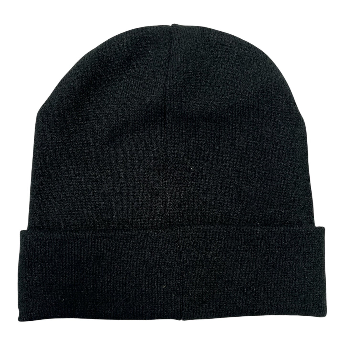 Rick and Morty Knit Beanie Hat – Black Acrylic Cuffed Cap with Rick Embroidery (2023)