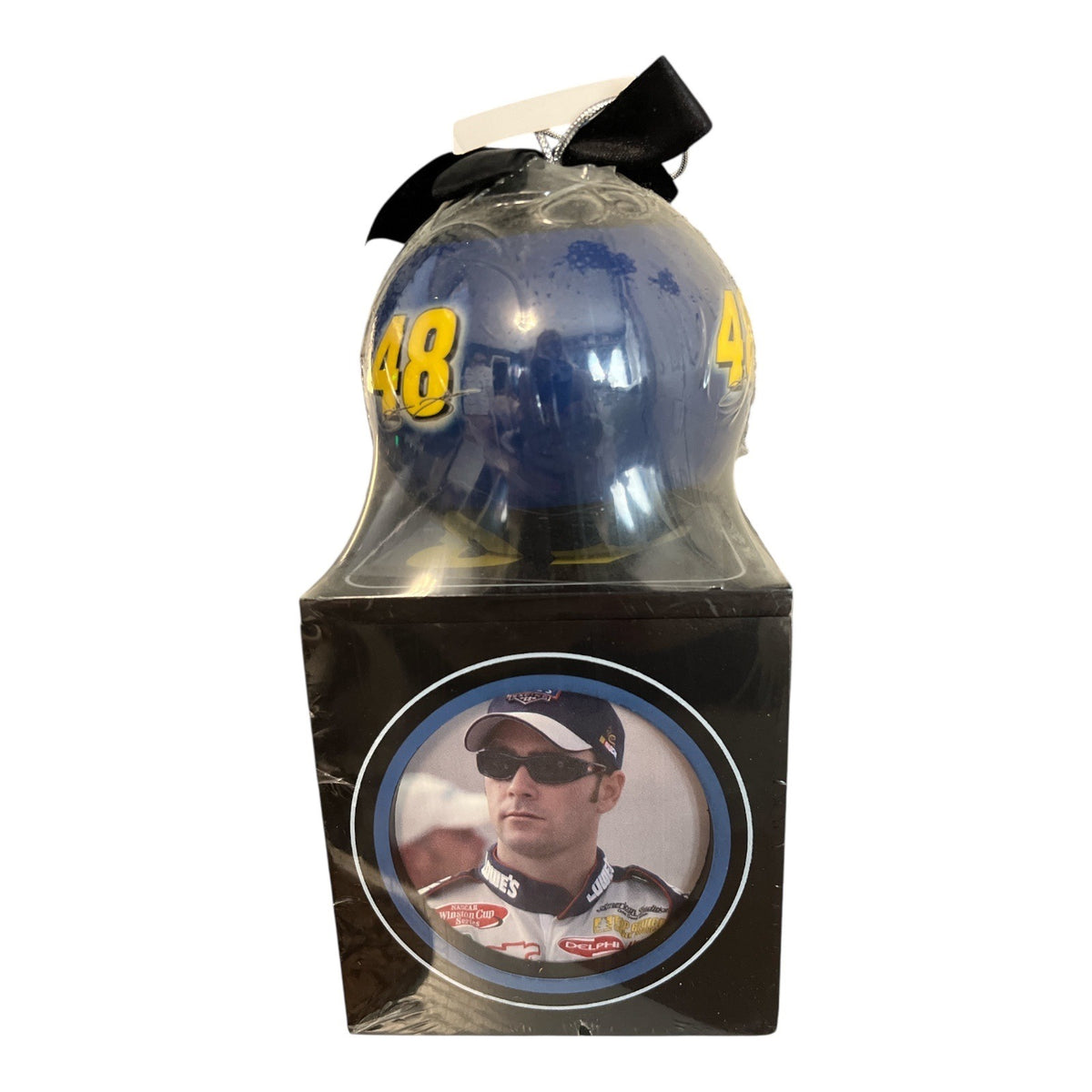 2004 Jimmie Johnson NASCAR 48 Lowes Chevrolet Enesco Christmas Ornament Sealed