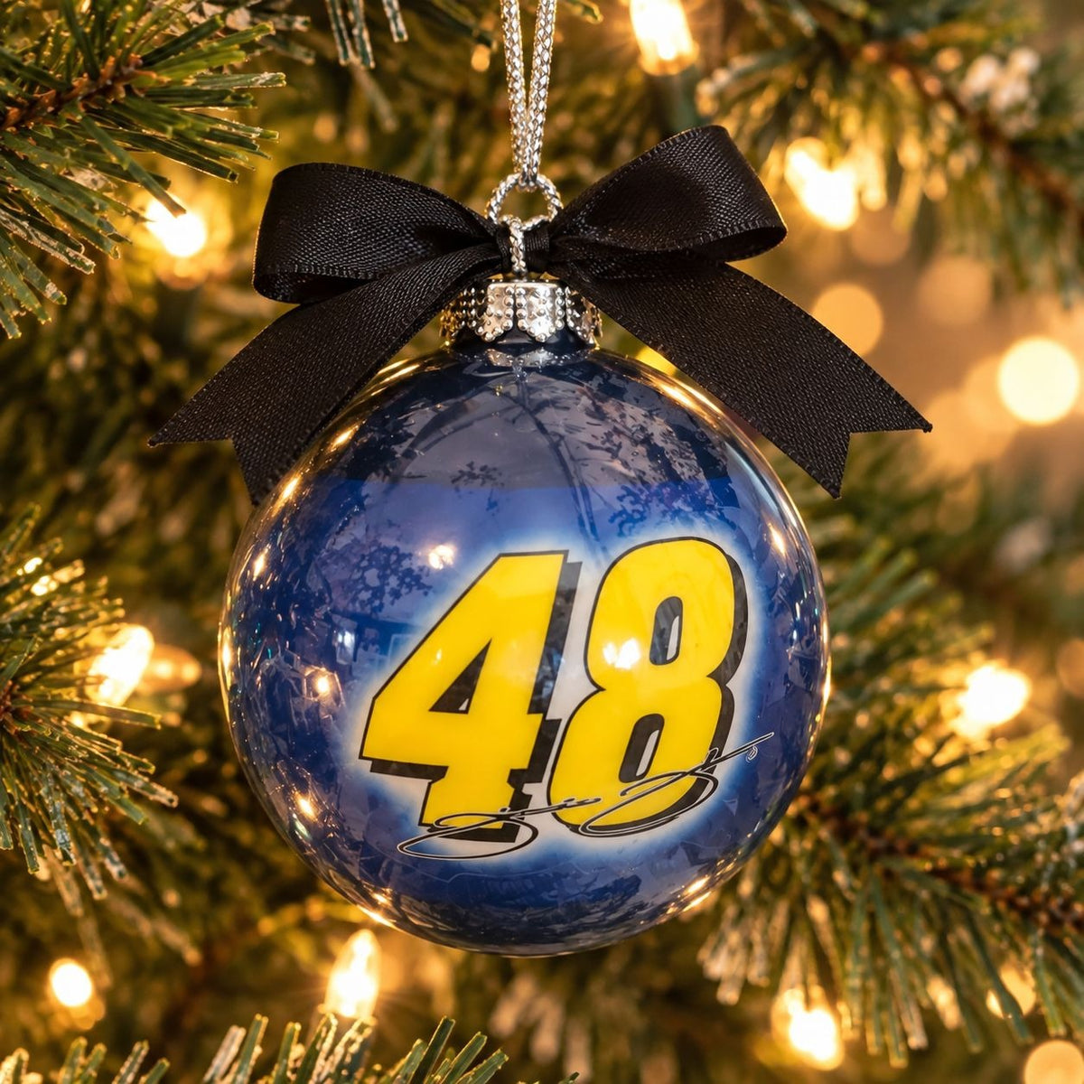2004 Jimmie Johnson NASCAR 48 Lowes Chevrolet Enesco Christmas Ornament Sealed