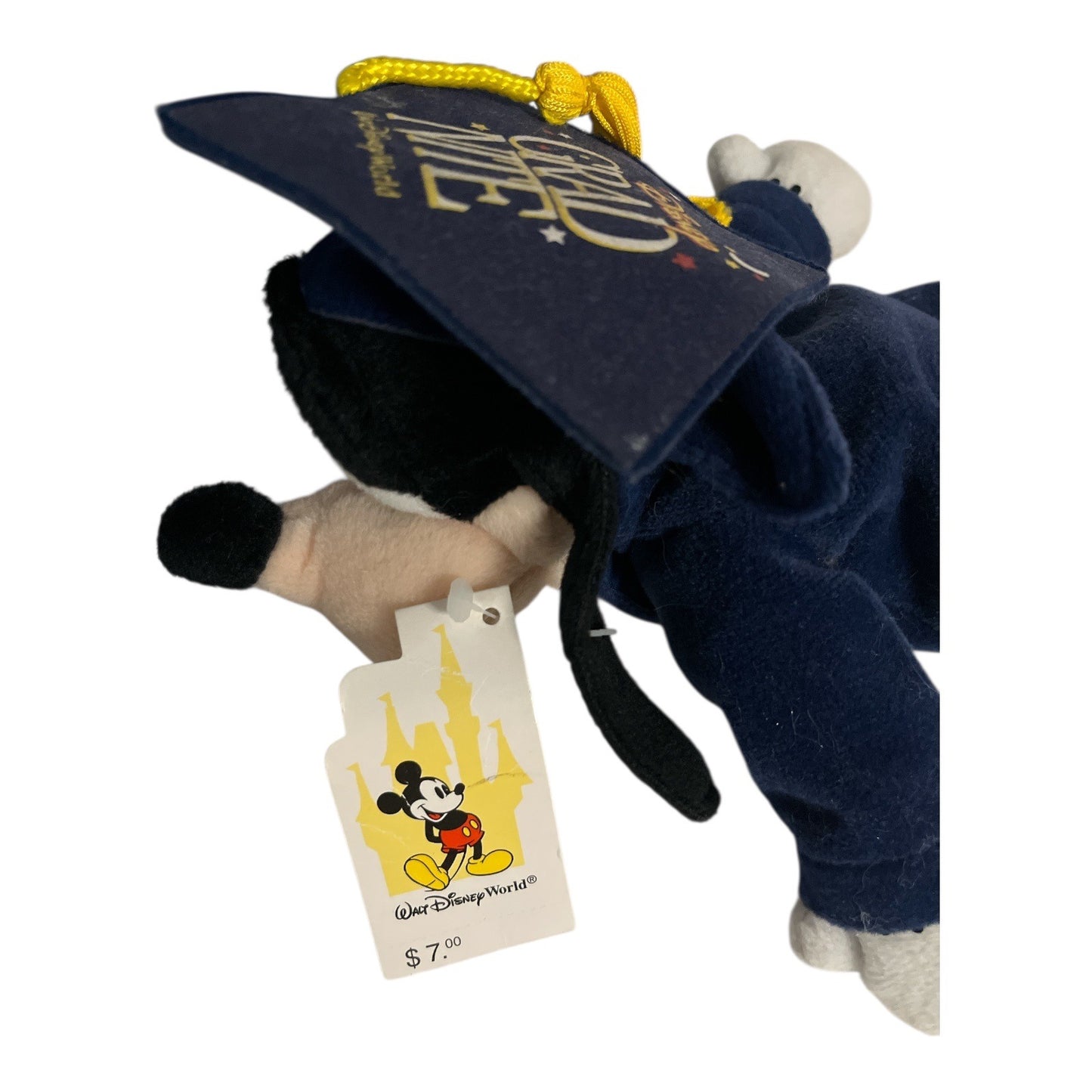 Disney Grad Nite Goofy Bean Bag Plush NWT – Graduation Cap & Gown – 1990s Vintage