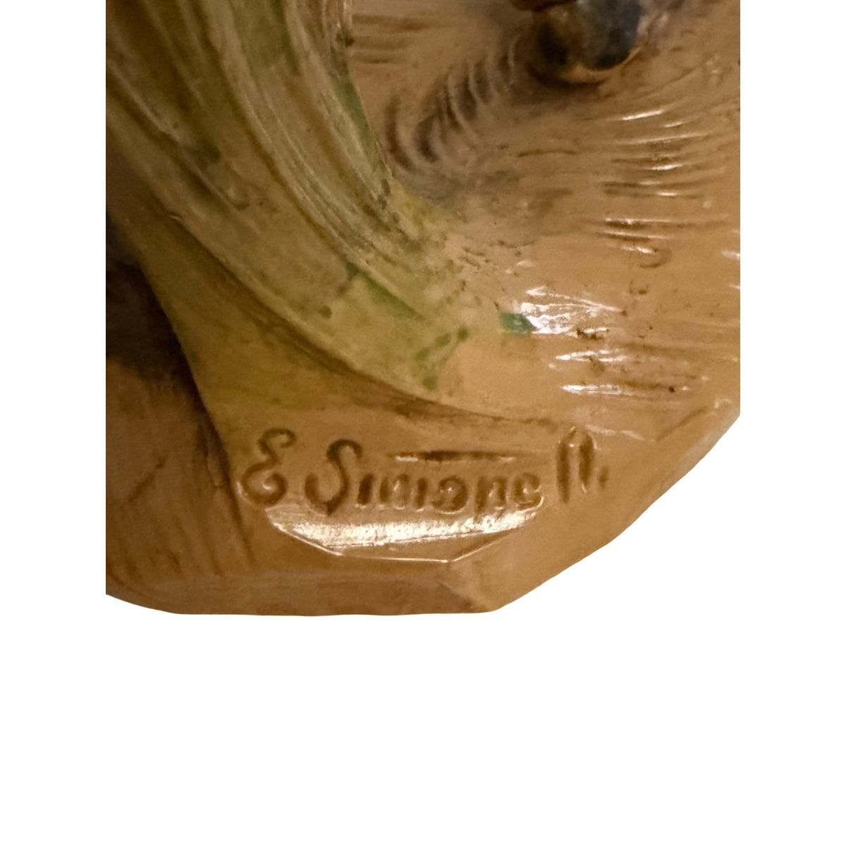 Vintage Fontanini Micah Shepherd with Lamb 7.5 Inch Nativity Figurine 52858 Italy