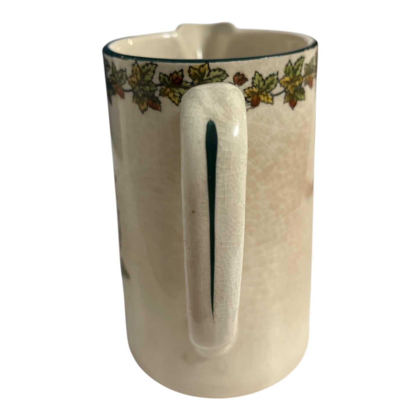 Vintage Beardmore & Co Sutherland Art Ware Dominion of Canada Pitcher Hand Painted