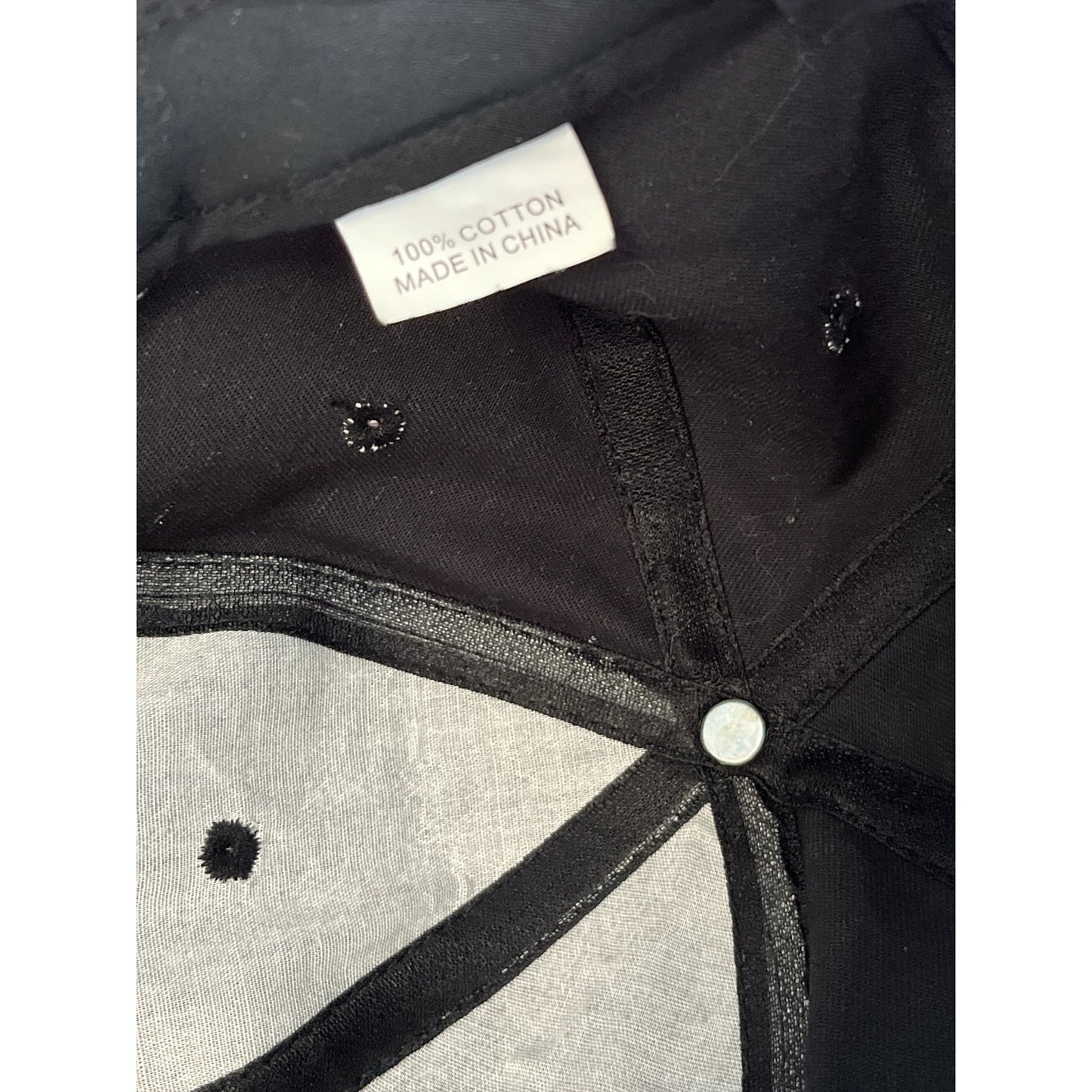 Buick Golf Adjustable Hat Black Embroidered Logo Cap OSFM