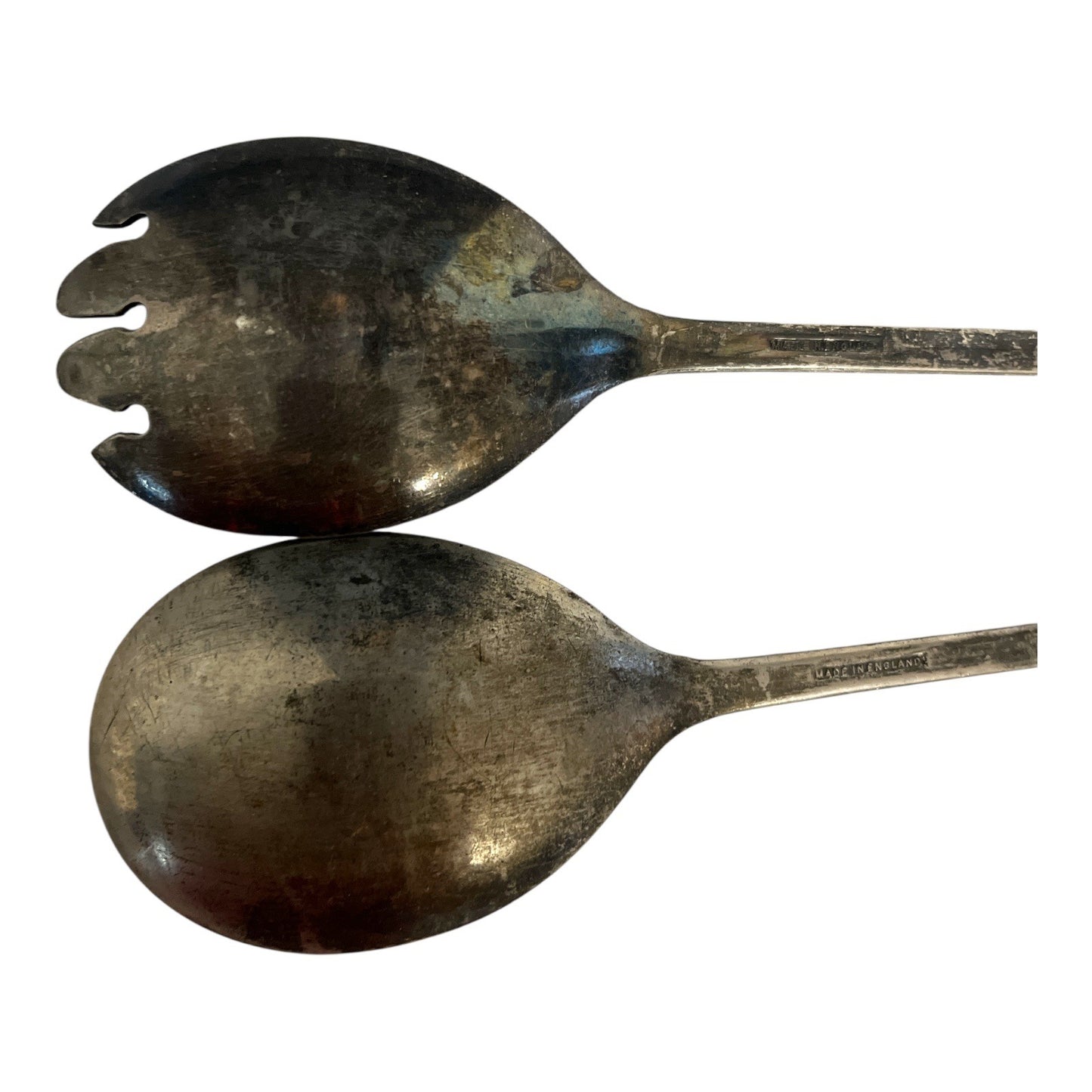 Vintage Queen Anne Silver Plated Salad Serving Set – Made in England