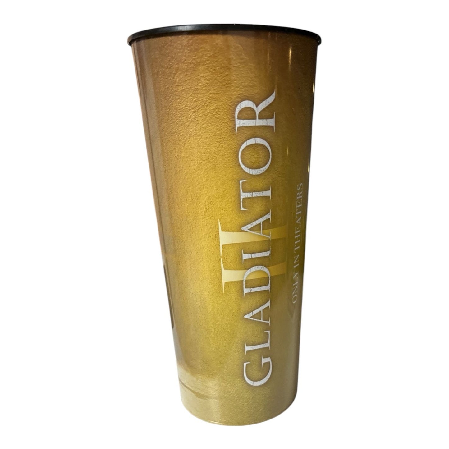 Gladiator II 2 Cup 44 oz Cinemark Movie Theater Collectible 2024 – Good Condition