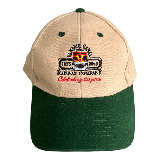 Vintage Panama Canal Railway Company Baseball Cap Galapago Strapback