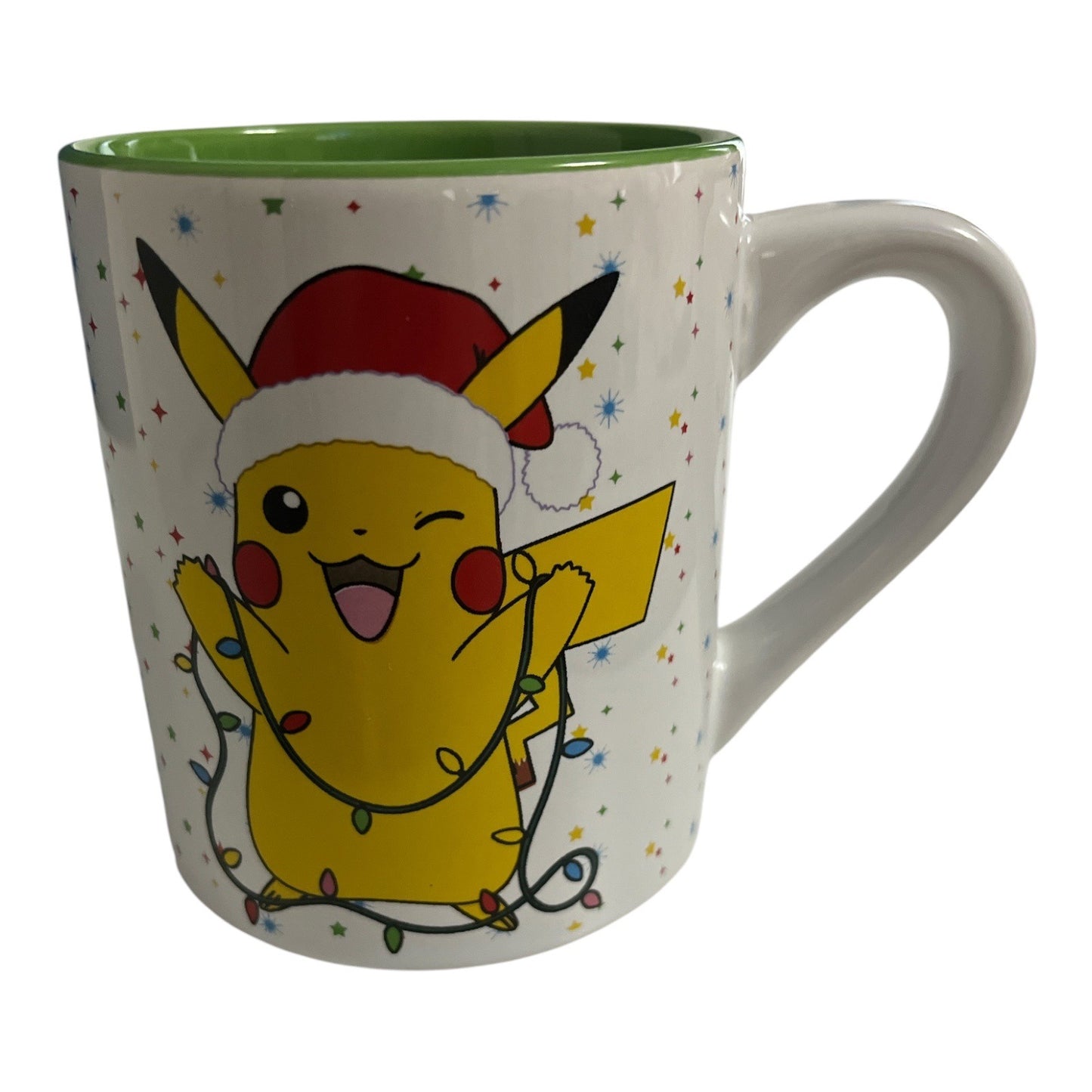 Pokémon Pikachu Christmas Mug – 14 oz Ceramic – Silver Buffalo 2021