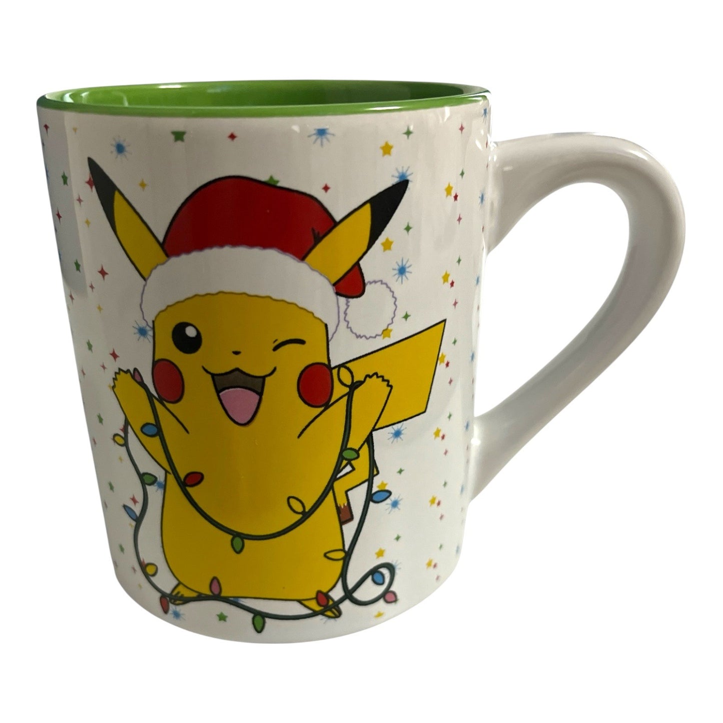 Pokémon Pikachu Christmas Mug – 14 oz Ceramic – Silver Buffalo 2021