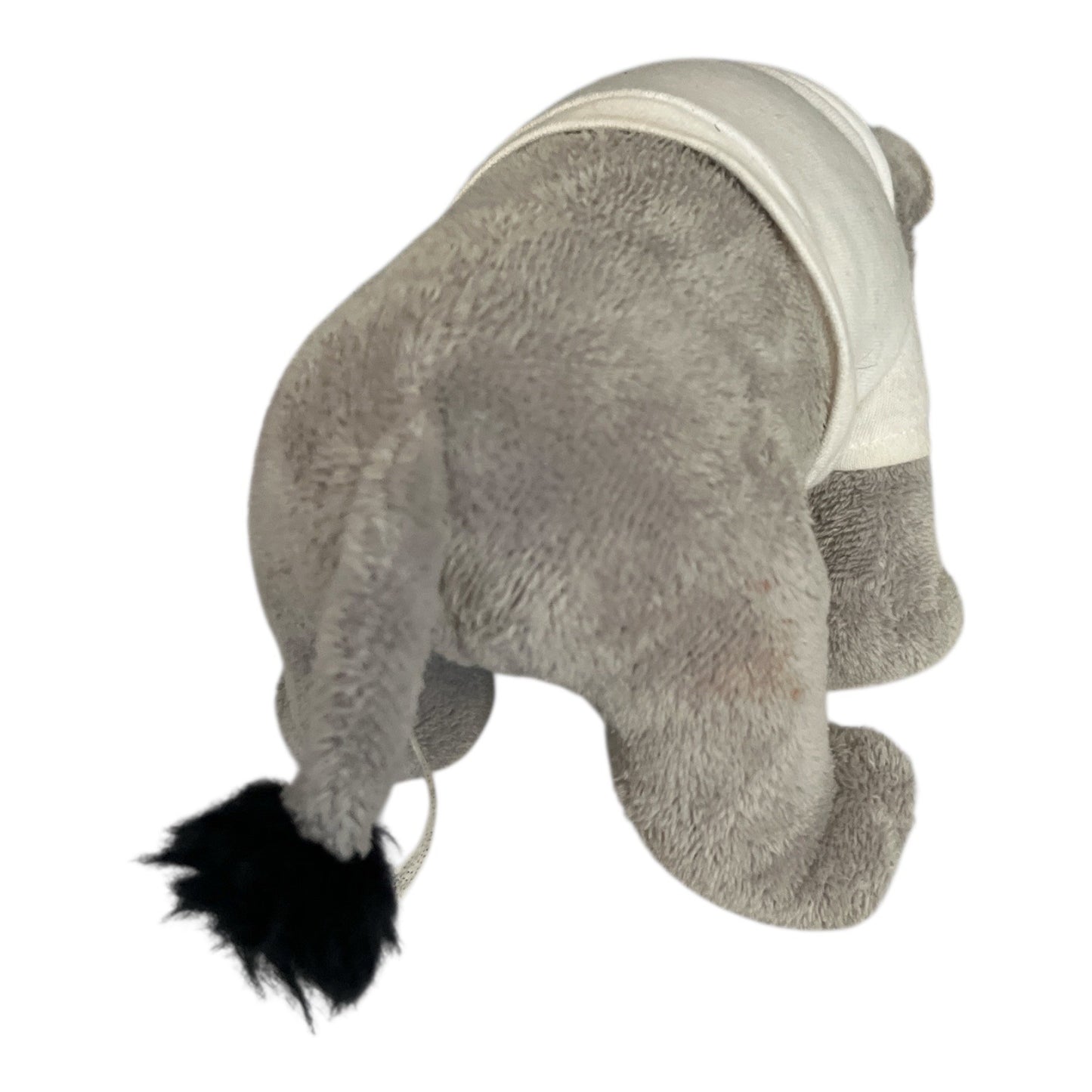 Scotch Office Tape Rhino Plush 2003 K&M International Gray Triceratops Dinosaur Toy