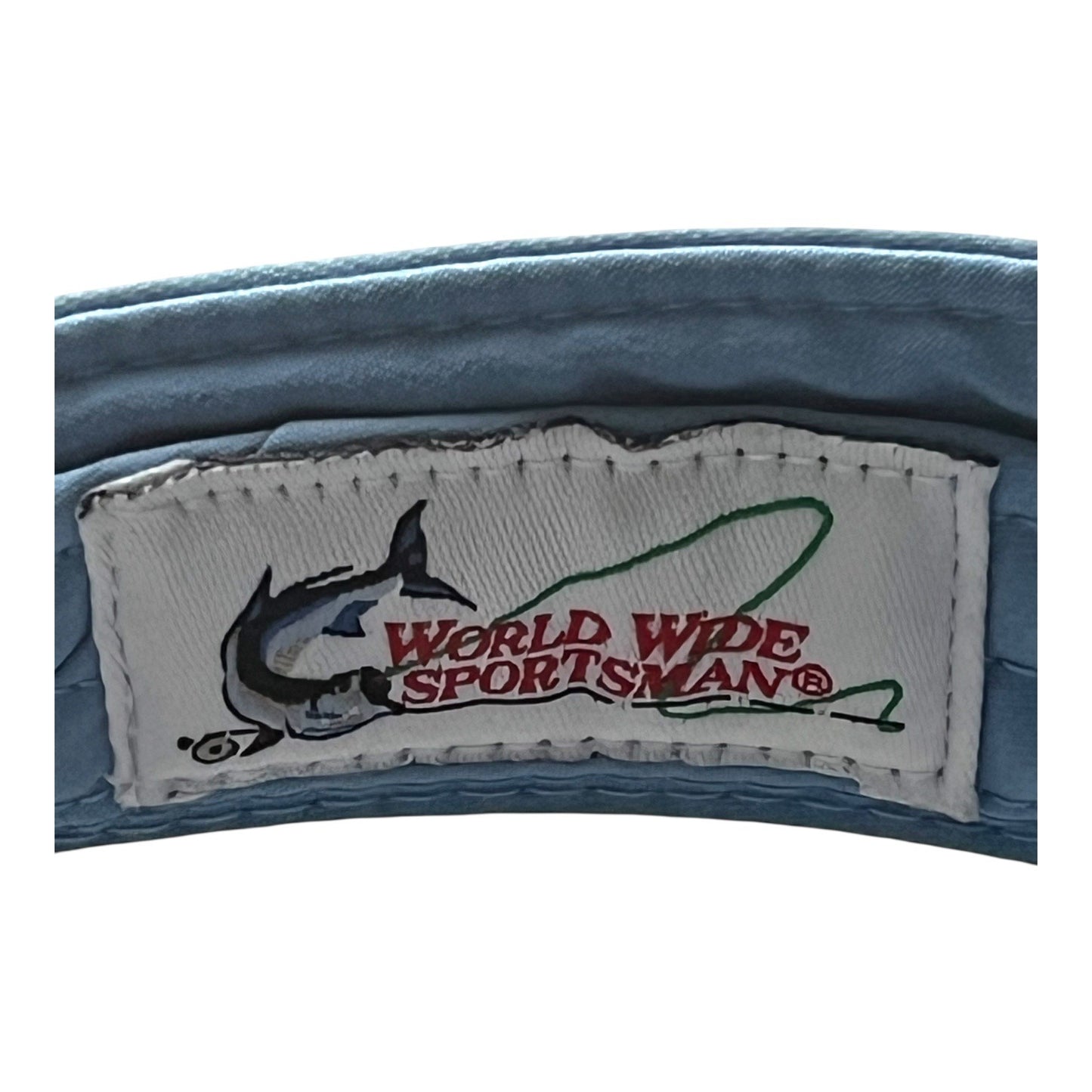 Offshore Angler Fishing Visor – Light Blue – World Wide Sportsman – One Size – Polyester/Spandex