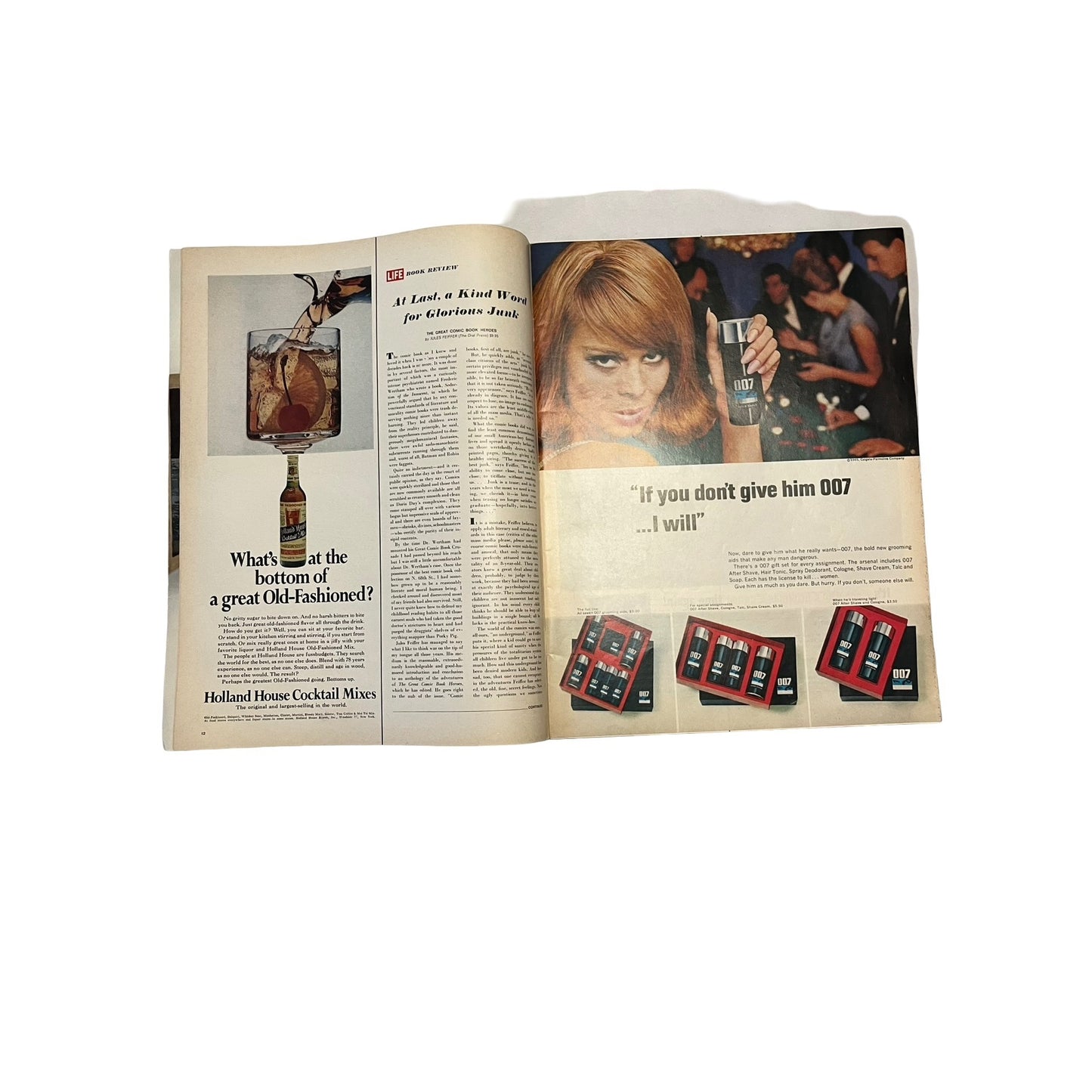 Vintage LIFE Magazine Lot 1955 Food Issue 1965 Ads Coca Cola Campbell Soup Whiskey Mid Century
