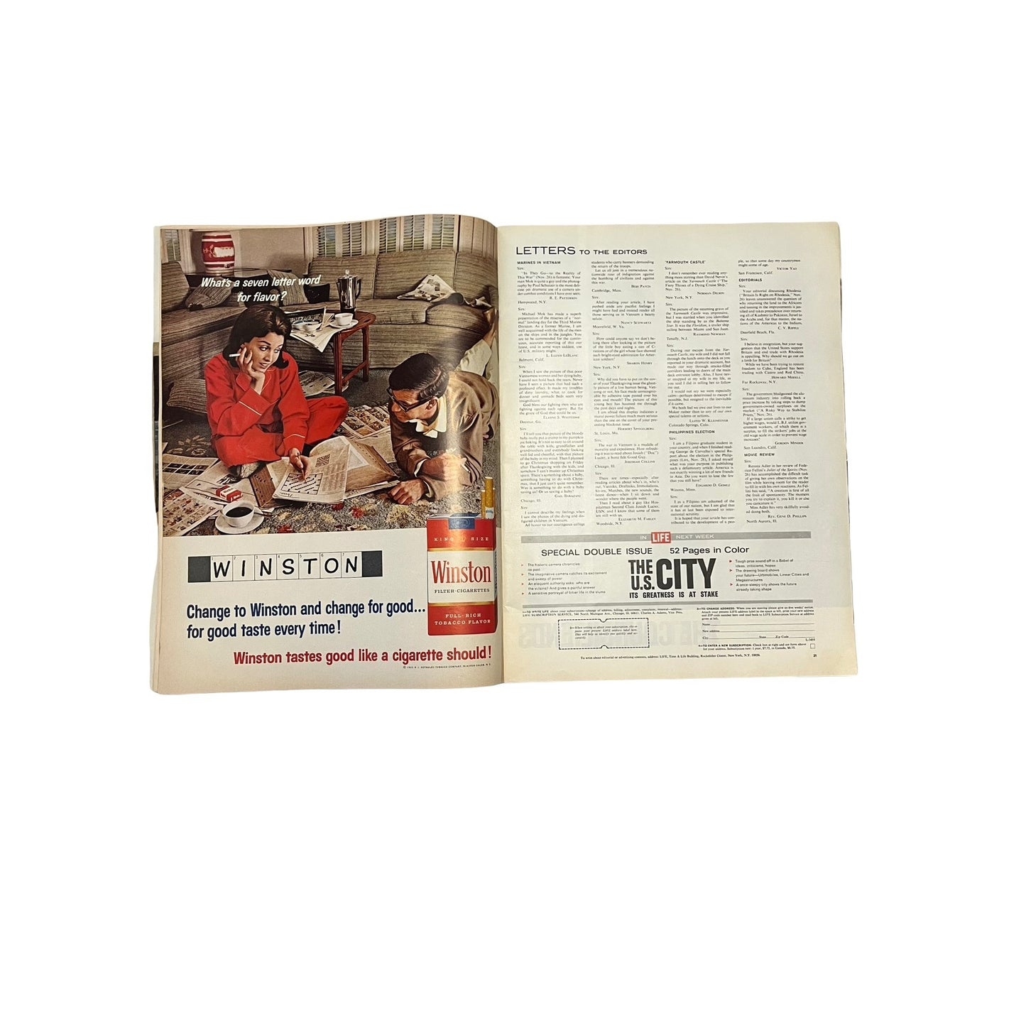 Vintage LIFE Magazine Lot 1955 Food Issue 1965 Ads Coca Cola Campbell Soup Whiskey Mid Century