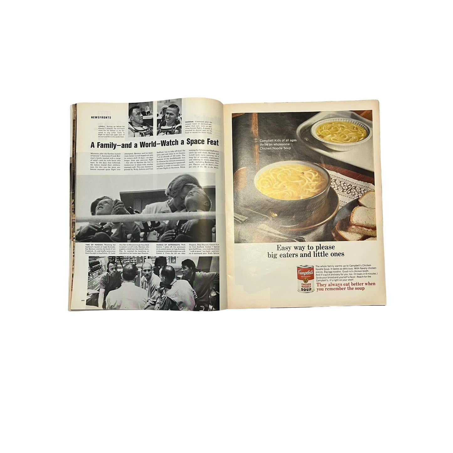 Vintage LIFE Magazine Lot 1955 Food Issue 1965 Ads Coca Cola Campbell Soup Whiskey Mid Century