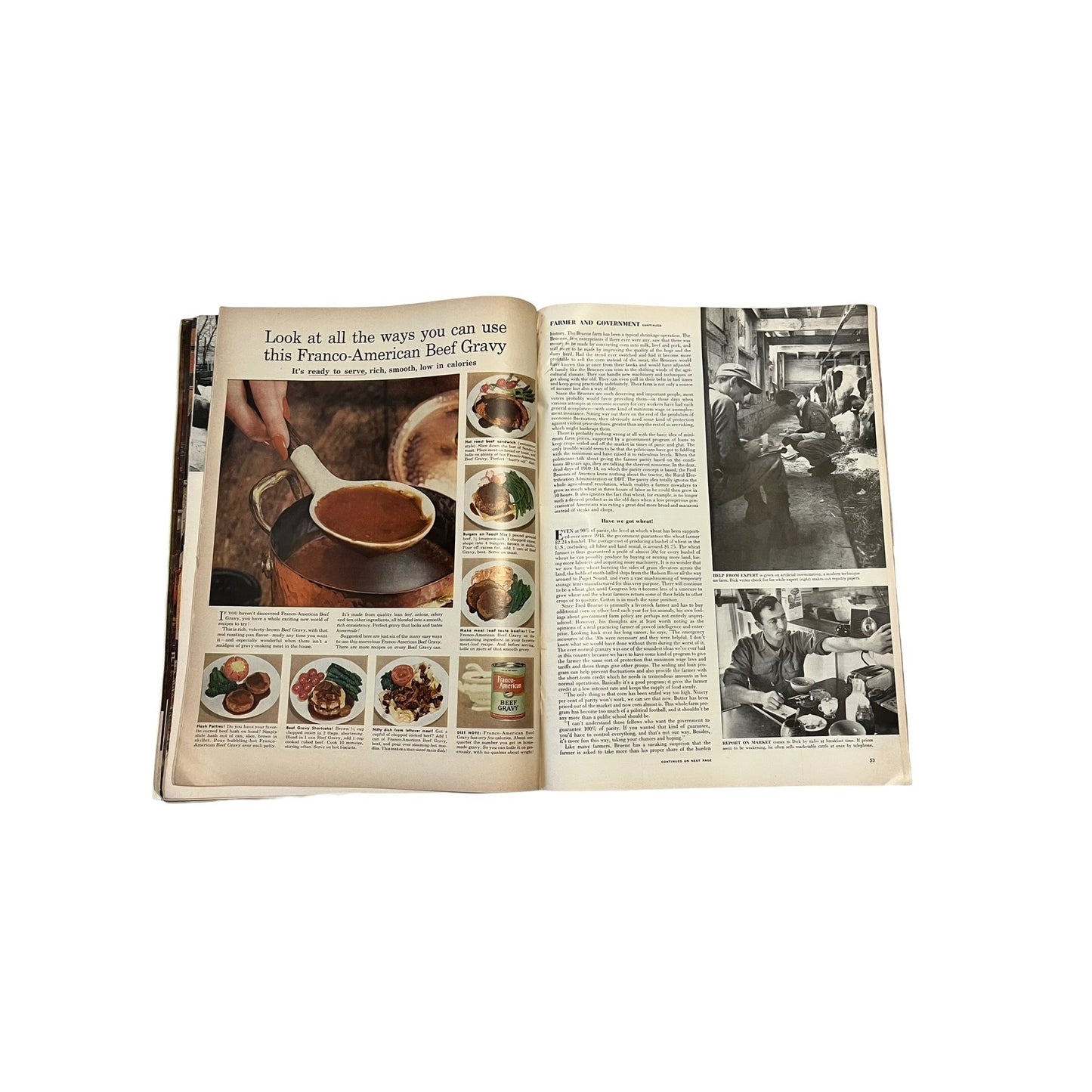 Vintage LIFE Magazine Lot 1955 Food Issue 1965 Ads Coca Cola Campbell Soup Whiskey Mid Century