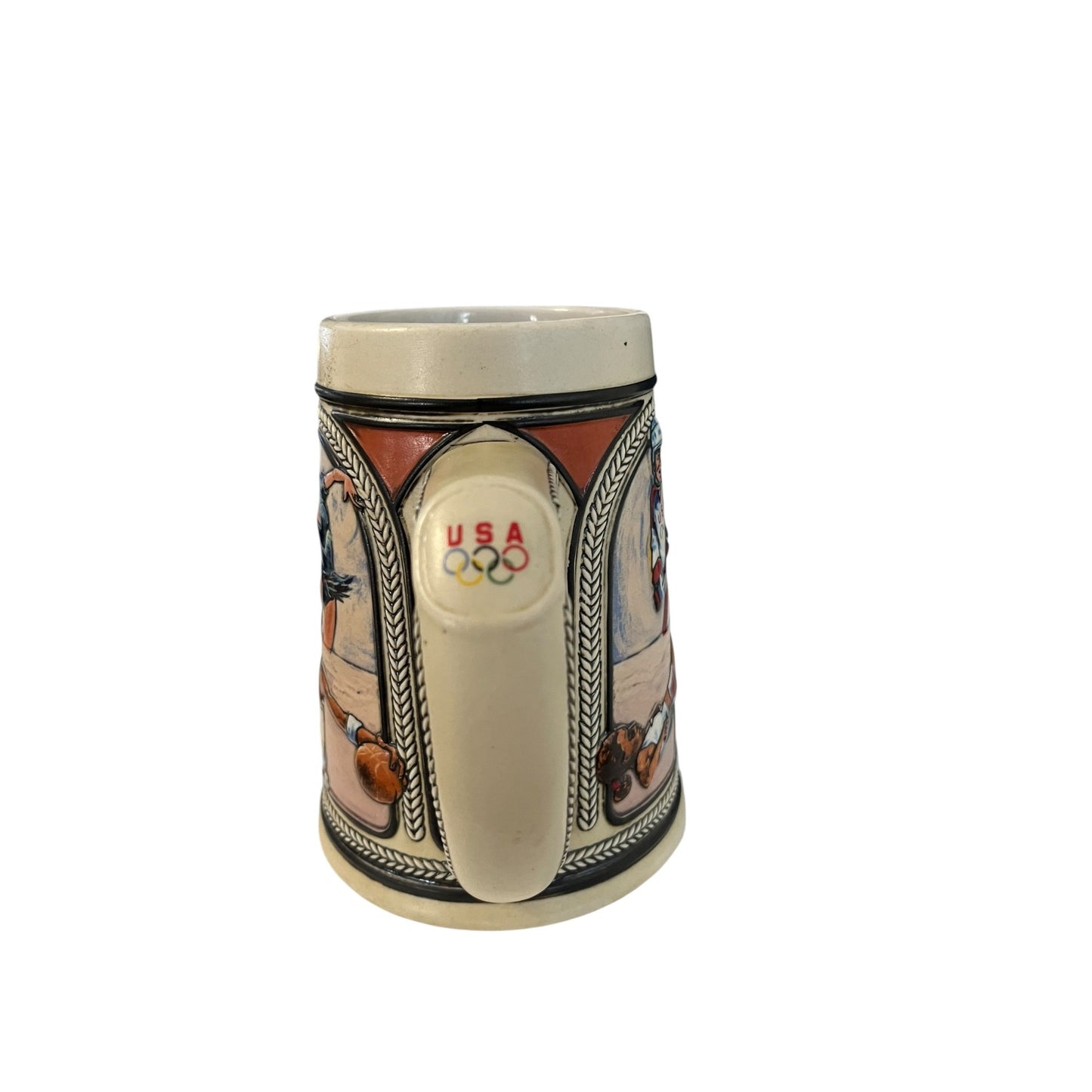 1992 USA Olympic Team Budweiser Stein Mug Vintage Beer Mug Atlanta Olympics